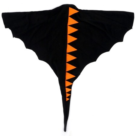 Carnival set "Black Dragon", cloak and mask-8