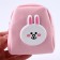 Bag for the doll "Cute rabbit", pink color