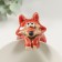Souvenir Ceramics for Kashpo "Fox" 5,1x4.2x11.6 cm