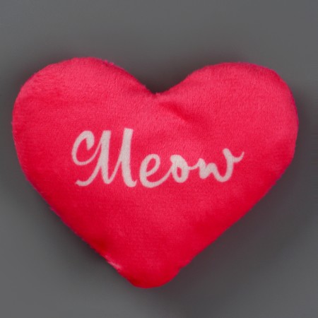 Baby backpack for a girl "cat" with a heart-6