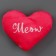 Baby backpack for a girl "cat" with a heart