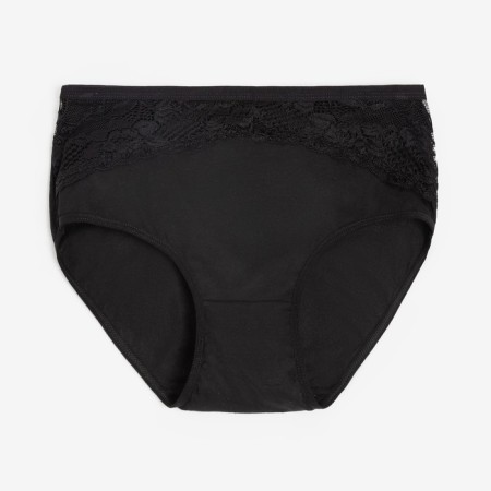 Cowards women's slips, black color, size 50-52