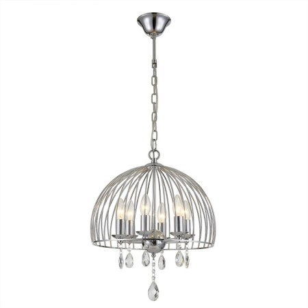 Evora Causte 6x60W E14 Chrome 42x42x28cm