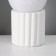 Table lamp "Moon" LED 1x40W E27 white 12x12x21cm
