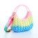 Bag's bag with lightning, pink/yellow/blue color
