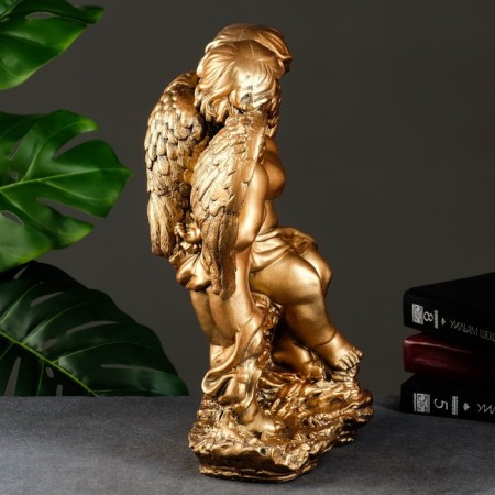 Figure "Angel and Fairy standing" Bronze 20x30x36cm-1
