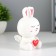 Nightlight "Angel Bunny" LED 1W 3x LR44 white 6x6.5x12cm Risalux
