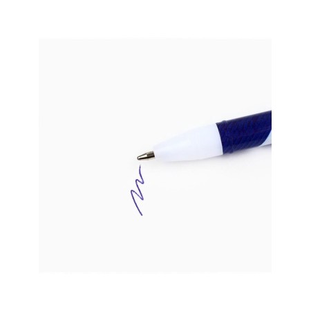 Pen Plastic with a cap "from February 23", blue paste, ball 0.5 mm-1