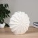 VAZA Ceramics Table "Cayo" wave, d-7x2.5cm 21x19 cm, white