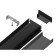 Profile aluminum invoice Ambrella Illumination Alum Profile, GP1700BK/BK, 2000x6x15.5 mm, black color, black disper