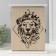 Keywater tree 6 hooks "Leo in the crown" 26.5x20.8x6.3 cm