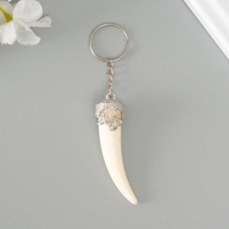 Browler Metal "Fang" White 6x1.7 cm-2