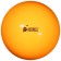 The ball for rhythmic gymnastics Pastorelli New Generation Fig, D = 18 cm, Orange color