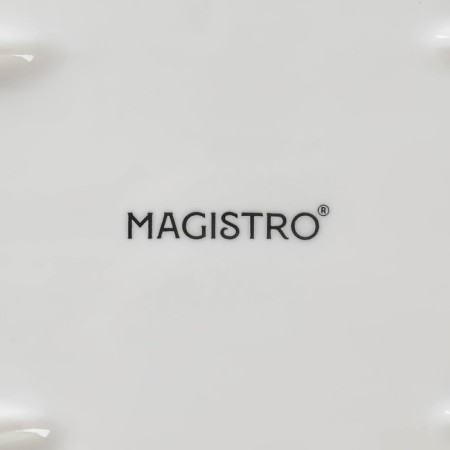 Porcelain dish for submitting Magistro "Blanche. Grill ", 40.5 × 16 cm, white color-4