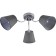 Люстра Rivoli Alexa 9163-303 3хЕ27, 60Вт