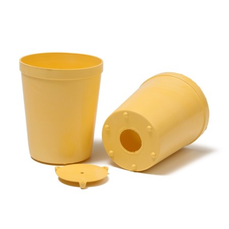Set for seedlings: glasses of 250 ml (18 pcs), pan 40 × 20 cm, color mix, Greengo-7