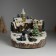 Souvenir plastic light "New Year's street" is spinning 20.5x17x20.5 cm
