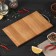 Groot board with a metal handle MAGISTRO, 29 × 18 × 1.2 cm, oak