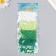 Round beads 6/0 "So different green" 5 colors x 20 g 20x8x0.7 cm