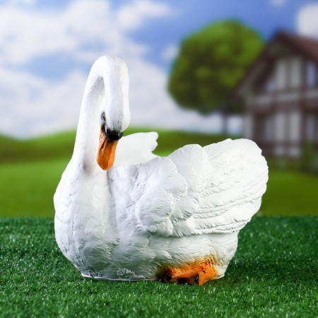 Figure Kashpo "Swan" large, 25x15cm