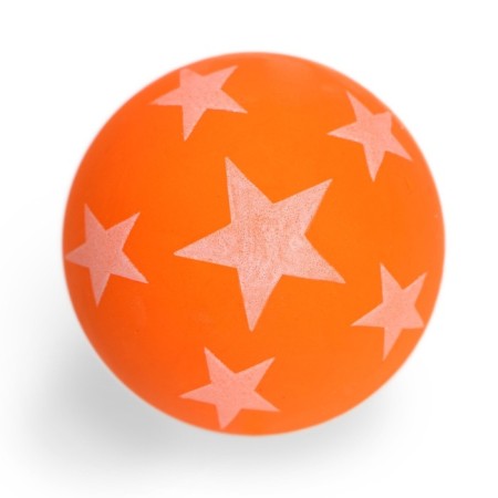 Rubber ball "stars", shines in the dark, 4.3 cm, mixtures-3