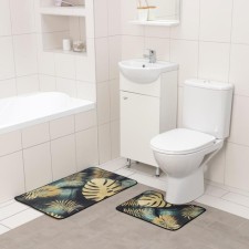 A set of mats for the bathroom and toilet of the Dilan 