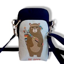 Cross-Bodi bag, lightning department, blue 