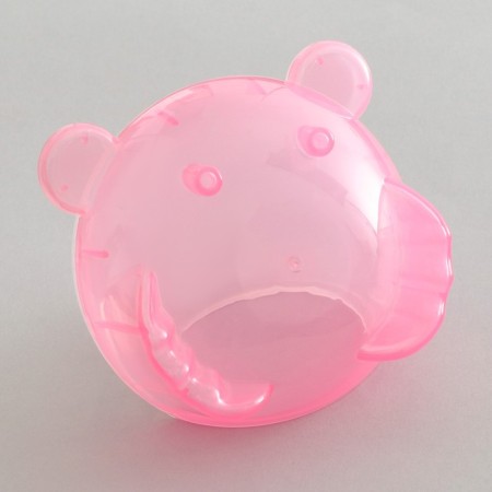 Toilet "Mouse", 11 x 11.5 x 7.8 cm, pink-3