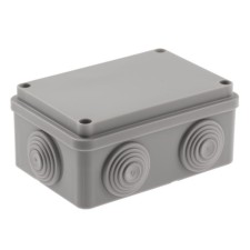 Single box era Korv-120-80-50-6G Open installation gray 120x80x50 mm, on screws 6 german vehicles IP55