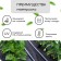 Mulching material, with perforation, 5 × 0.8 m, density 80 g/m², spanbond with a UV stabilizer, black, Greengo, economy 30%