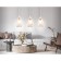 Suspended Ambrella Light, Traditional, TR3536, 3HE27, white color