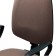 The Brabix Prestige Ergo MG-311 chair, adjustable ergonomic back, fabric, beige