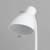 Classic table lamp E27 15W white 12x14x41cm Risalux