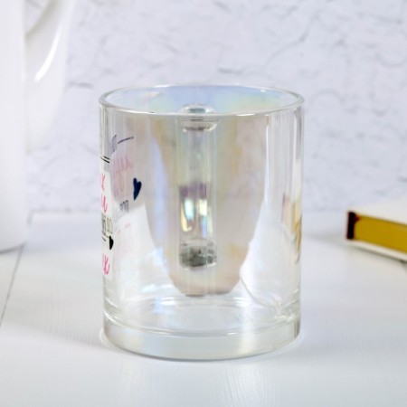 Glass mug "Grandma", 500 ml-1