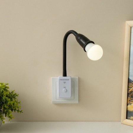 Sconces with remote control "Cindy" E27 15W black 4x2x33cm-4
