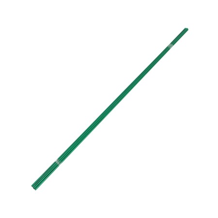 Pegs for garter plants, h = 200 cm, d = 1 cm, metal, green, greengo-1