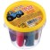 Modeling dough, 12 colors, 15 g each, blue tractor