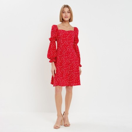 Women's dress mini minku: enjoy color red, rr 44-1