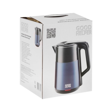 Electric kettle Goodhelper KPS-188C, metal, 1.8 l, 1500 watts, blue-7
