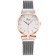 Women's watch, D-3.2 cm, magnetic bracelet, silver