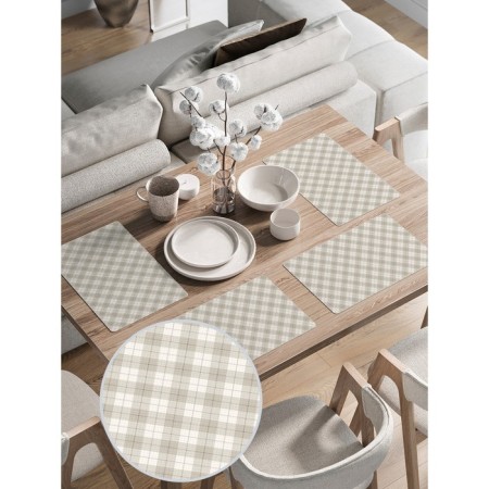 A set of napkins with a photo print, size 30x46 cm, 4 pcs-1