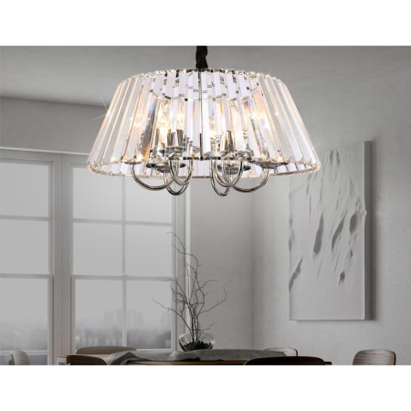 Crystal chandelier with Ambrella Light, Traditional, TR5038, E14, Color Chrome-2