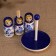 Set for spices "Gzhel", 15 ml., Manual painting