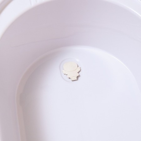 Children's bath Follow Me, with a drain 42 l., Color gray-2
