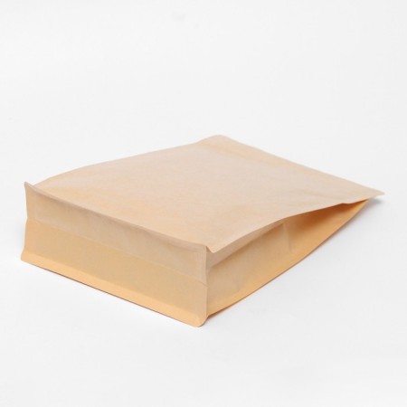 Zip-Lock package Craft with a flat bottom, rectangular window, 20 x 30 cm-3