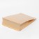 Zip-Lock package Craft with a flat bottom, rectangular window, 20 x 30 cm