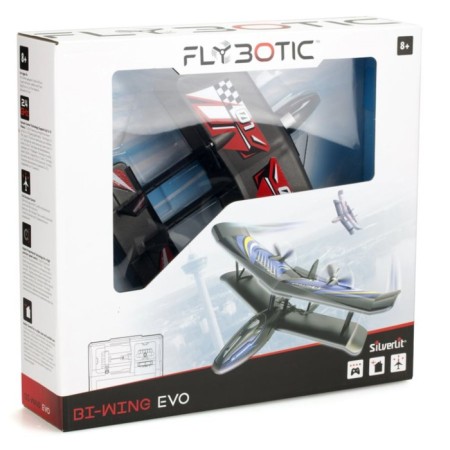 Flybotic Bi-Wing Evo aircraft, with double wing-7