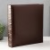 Photo album 29x32 cm. 50 sheets, "classic" brown, claim. leather