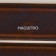 Porcelain Oval Magistro Garland porcelain, 18 × 9.8 × 2.5 cm, blue color