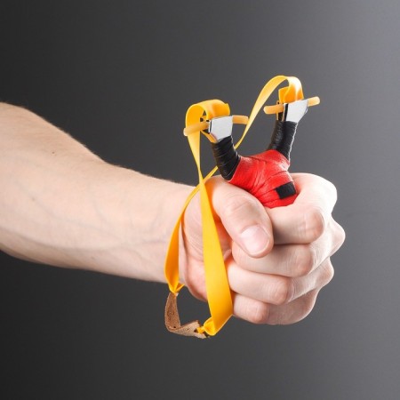 The slingshot "snake", metal in the braid, mix-3